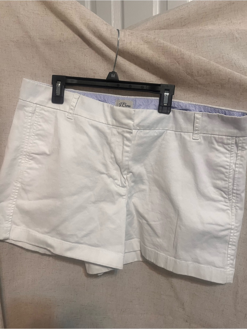 J. Crew White Women's Chino Bermuda Shorts
